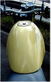 Claudias Gelbling beim Mototreffen 2001