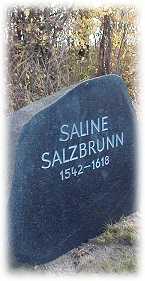 Das Grab von Saline Salzbrunn - sie wurde 66 Jahre alt.